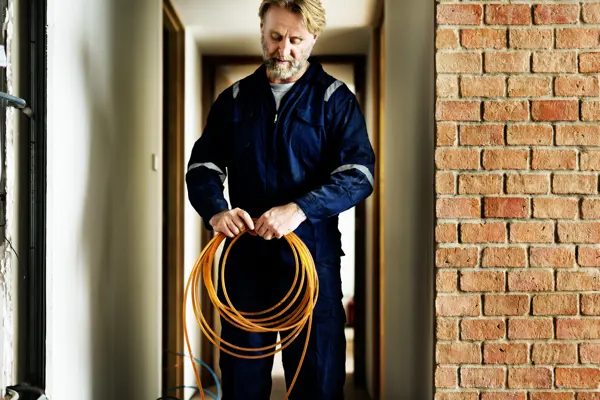 Electrician Working House Repair Installation 2025 02 10 06 00 50 Utc